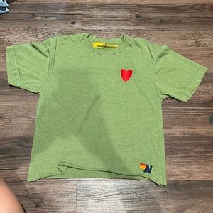 Aviator nation embroidered T-shirt